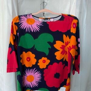 Marimekko Floral Multicolor Women's Top
